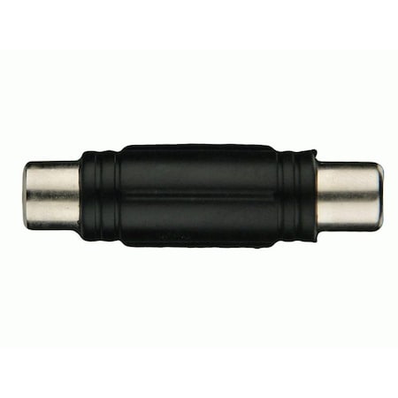 Metra Electronics RCA BARREL CONNECTOR FEMALE NICKEL, PK 10 RCA100-BF10